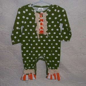 Girls One Piece Fall Outfit - 6 to 12 Months